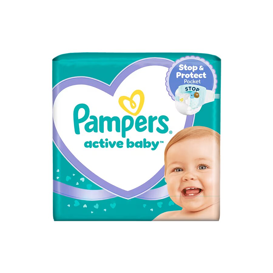 Pampers Active Baby mărimea 6 64 bucăți